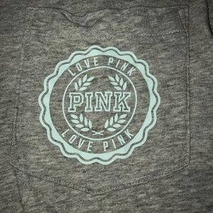 PINK Victoria's Secret Tops - Medium Pink Shirt with Frocket PINK Victoria's Secret Tops - Medium Pink Shirt with Frocket